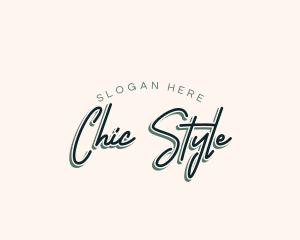 Elegant Fashion Stylist logo