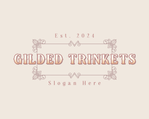 Vintage Decorative Ornament logo design