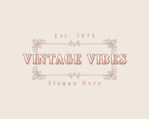 Vintage Decorative Ornament logo design