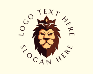 Monarch Crown Lion logo