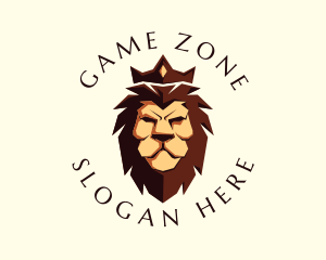 Monarch Crown Lion Logo