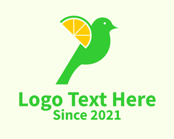 Lemon-flavor logo example 2