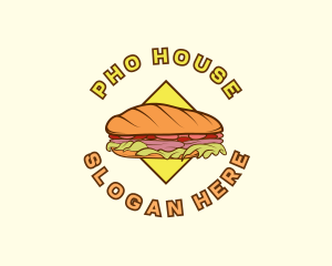 Bahn Mi Sandwich Deli logo design