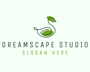 Natural Duck Spa logo design