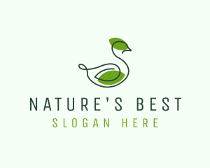 Natural Duck Spa logo design