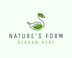 Natural Duck Spa logo design