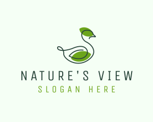 Natural Duck Spa logo design