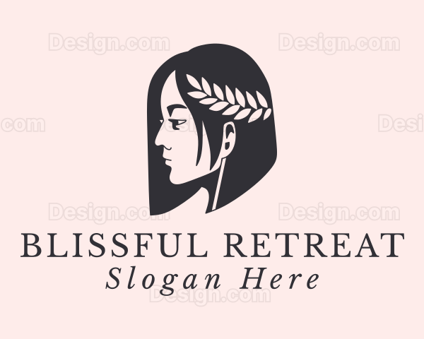 Woman Beauty Stylist Logo