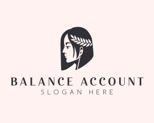 Woman Beauty Stylist  logo design