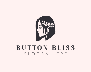 Woman Beauty Stylist  logo design