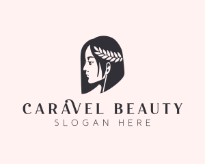 Woman Beauty Stylist  logo design