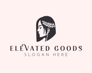 Woman Beauty Stylist  logo design