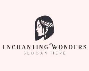 Woman Beauty Stylist  logo design