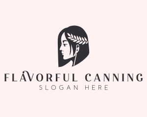 Woman Beauty Stylist  logo design