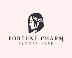 Woman Beauty Stylist  logo design