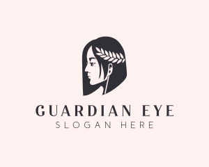 Woman Beauty Stylist  logo design