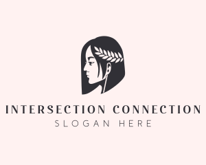 Woman Beauty Stylist  logo design