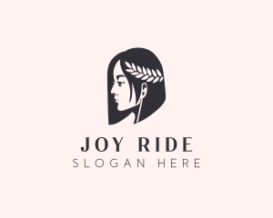 Woman Beauty Stylist  logo design