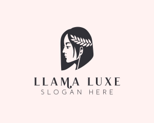 Woman Beauty Stylist  logo design