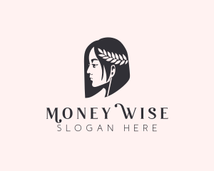 Woman Beauty Stylist  logo design