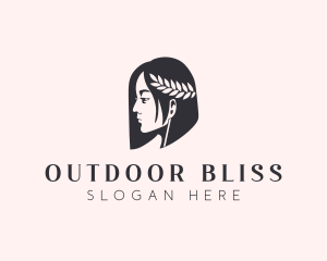 Woman Beauty Stylist  logo design