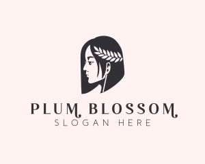 Woman Beauty Stylist  logo design