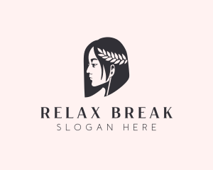 Woman Beauty Stylist  logo design