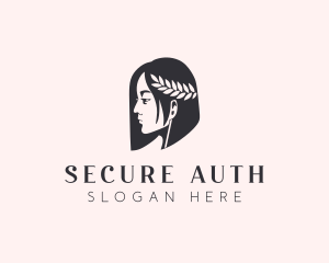 Woman Beauty Stylist  logo design