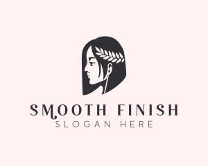 Woman Beauty Stylist  logo design