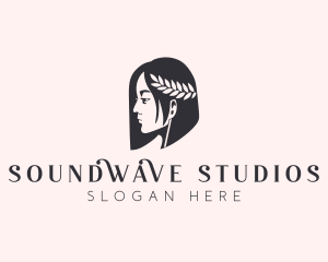 Woman Beauty Stylist  logo design