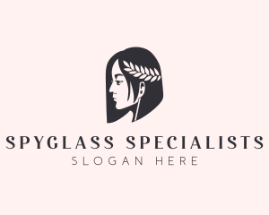 Woman Beauty Stylist  logo design