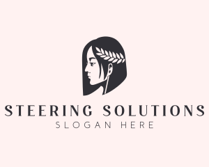 Woman Beauty Stylist  logo design