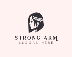 Woman Beauty Stylist  logo design