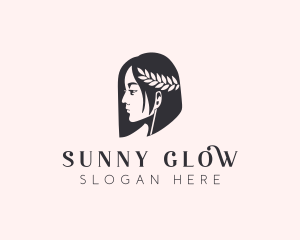 Woman Beauty Stylist  logo design