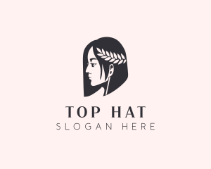 Woman Beauty Stylist  logo design