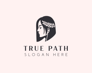 Woman Beauty Stylist  logo design