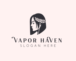 Woman Beauty Stylist  logo design