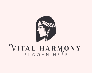 Woman Beauty Stylist  logo design