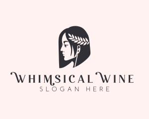 Woman Beauty Stylist  logo design