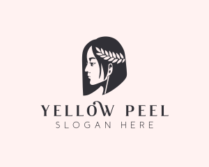 Woman Beauty Stylist  logo design