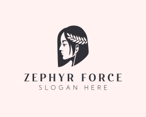 Woman Beauty Stylist  logo design