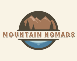 Ocean Mountain Travel logo design