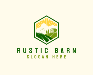 Farm Homestead Field logo design