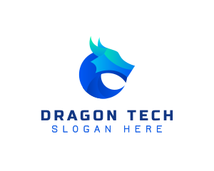 Dragon Cyber Technology logo design