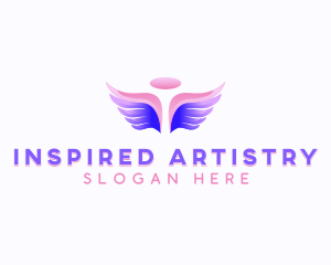 Angel Wings logo design