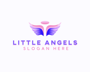 Angel Wings logo design