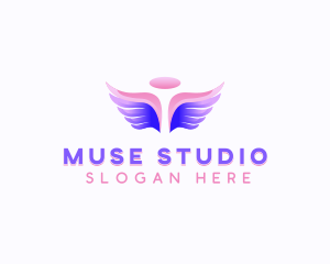 Angel Wings logo design