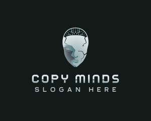 Cyber Technology Mind logo design