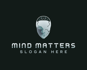 Cyber Technology Mind logo design