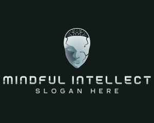 Cyber Technology Mind logo design